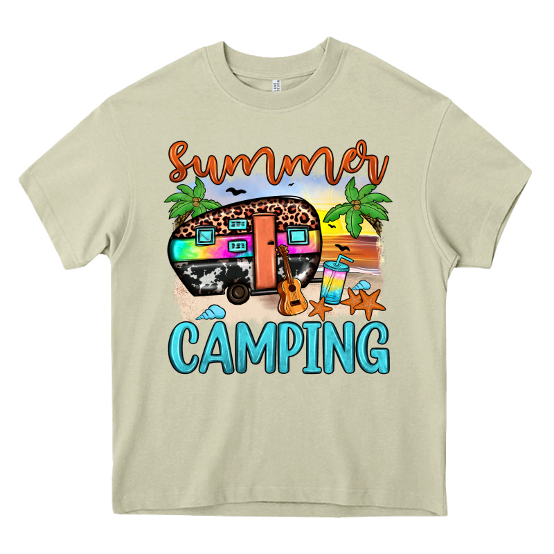 Summer Camping Heavy Core Tee by JahusDesignShop | Teevron
