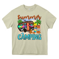 Mossy summer camping Heavy Core Tee - JahusDesignShop