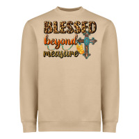 Mushroom Blessed Beyond Measure Heavyweight Sweatshirt - BundleAndBundleShop