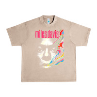 Miles Vintage Davis Concert Retro Urban Heavy Tee | Teevron