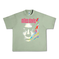 Oil Green miles vintage davis concert retro Urban Heavy Tee - lanVoArt