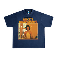Navy arlo guthrie alice's restaurant Urban Heavy Tee - lanVoArt