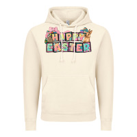 Vintage Artic Happy Easter plate letters Easter Day Vintage Hoodie - HowdyJamesFarm