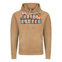 Vintage Camel Happy Easter plate letters Easter Day Vintage Hoodie - HowdyJamesFarm