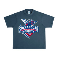 Midnight Navy Shenandoah University Hornets Urban Heavy Tee - lanVoArt