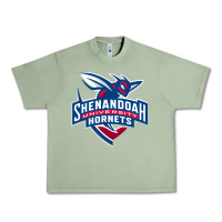 Oil Green Shenandoah University Hornets Urban Heavy Tee - lanVoArt