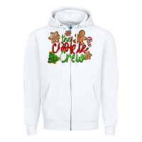 White The Cookie Crew Christmas Zipper Hoodie - LillyAllenDesigns