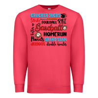 Cardinal baseball typography words Premium Sweatshirt - Artiststas