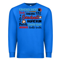 True Royal baseball typography words Premium Sweatshirt - Artiststas