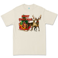 Bone merry christmas two deers Premium Tee - LillyAllenDesigns