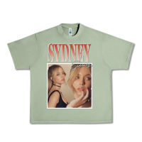 Oil Green sydney sweeney Urban Heavy Tee - lanVoArt