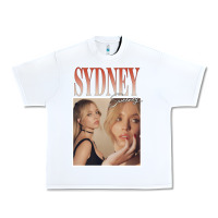 White sydney sweeney Urban Heavy Tee - lanVoArt