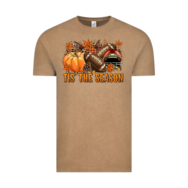 Tis' The Season American Football Vintage Tee by NancyCooperArtShop | Teevron