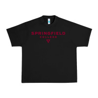 Black springfield college Urban Heavy Tee - lanVoArt
