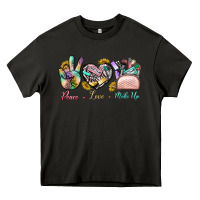 Asphalt Peace Love Make Up Heavy Core Tee - BundleAndBundleShop
