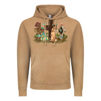 Vintage Camel Western rabbit bunny with crosses Easter Day Vintage Hoodie - HowdyJamesFarm