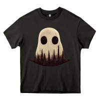 Asphalt forrest ghost Heavy Core Tee - lanVoArt