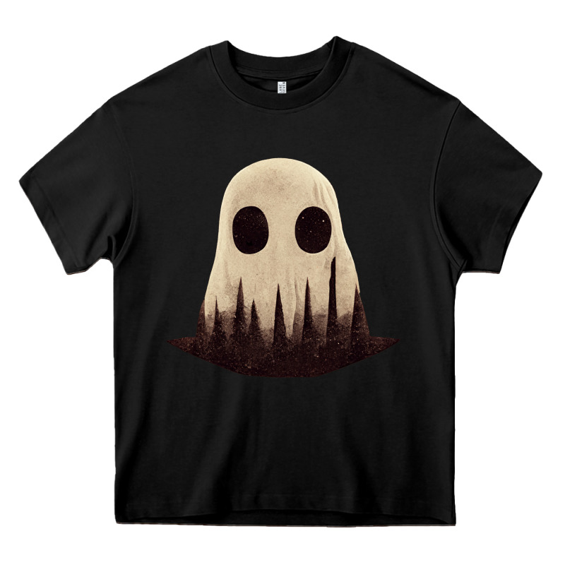 Forrest Ghost Heavy Core Tee by lanVoArt | Teevron