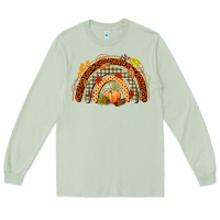 Matcha fall rainbow Long Sleeve Tee - CowGirlArtShop