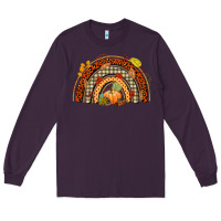 Plum fall rainbow Long Sleeve Tee - CowGirlArtShop