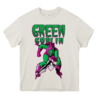 Cream green goblin Heavy Core Tee - lanVoArt