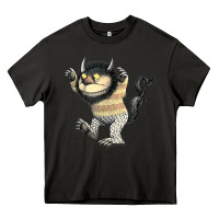 Asphalt where the wild things are carol Heavy Core Tee - lanVoArt