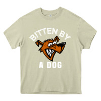 Mossy bitten by a dog angry dog bite funny gift Heavy Core Tee - lanVoArt