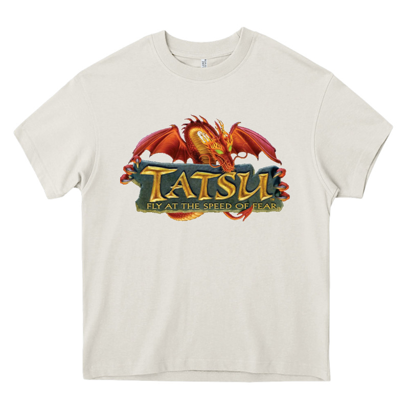 Tatsu Six Flags Magic Mountain Heavy Core Tee by lanVoArt | Teevron