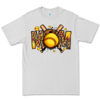 Dove Grey softball mom Premium Tee - Jasminsmagicworld