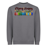 Storm merry happy chrismukkah with olive branch Heavyweight Sweatshirt - FaDigitalArtStudio