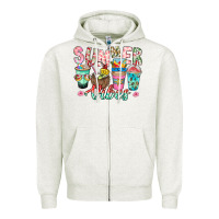 Summer Vibes Zipper Hoodie | Teevron