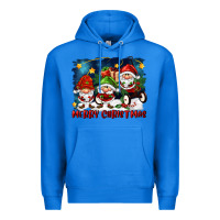 True Royal merry christmas gnomies wagon Premium Hoodie - FaDigitalArtStudio