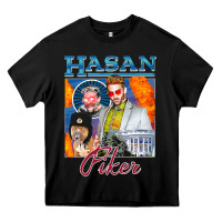 Black hasan piker t shirts gift for fans for men and women gift mother day f Heavy Core Tee - lanVoArt