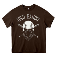 Chocolate Brown chomuc shirt juco bandit Heavy Core Tee - lanVoArt