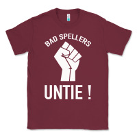 Burgundy Bad Spellers Classic Tee - Bettercallsaul
