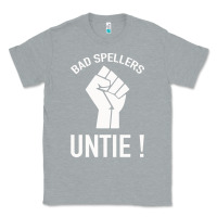 Heather Grey Bad Spellers Classic Tee - Bettercallsaul
