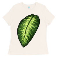 Bone Dumb Cane Leaf Ladies Tee - LillyAllenDesigns