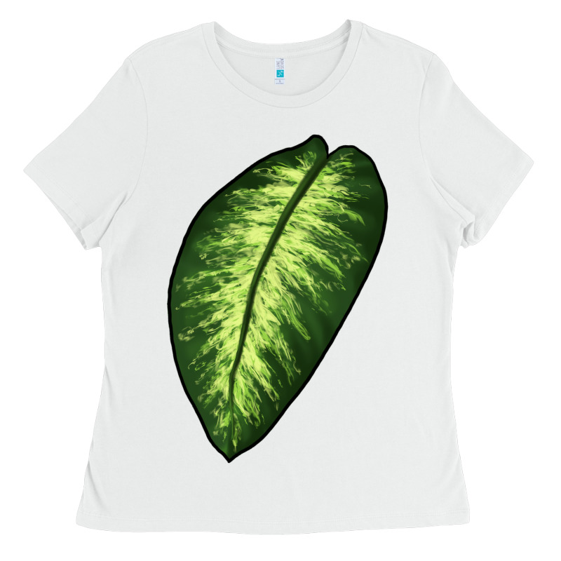 Dumb Cane Leaf Ladies Tee by LillyAllenDesigns | Teevron