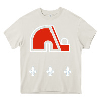 Vintage Quebec Hockey   Retro Nordiques Heavy Core Tee | Teevron