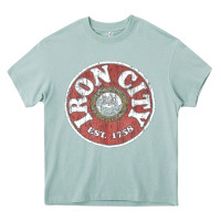 Arona vintage retro iron city(beer) proof Heavy Core Tee - lanVoArt