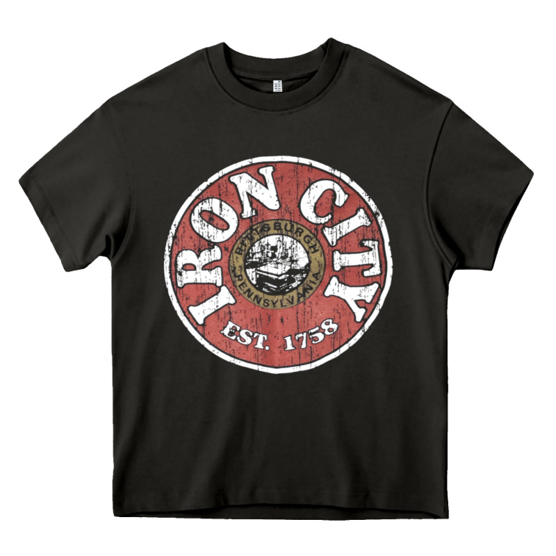 Vintage Retro Iron City(beer) Proof Heavy Core Tee by lanVoArt | Teevron