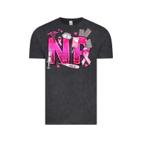 Vintage Black breast cancer np nurse practitioner Vintage Tee - texasbilliewilder