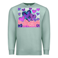 Seafoam love Premium Sweatshirt - CowhideDigitalArt