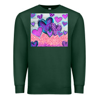 Sports Green love Premium Sweatshirt - CowhideDigitalArt