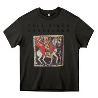 Asphalt paul simon graceland Heavy Core Tee - lanVoArt