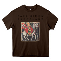 Chocolate Brown paul simon graceland Heavy Core Tee - lanVoArt