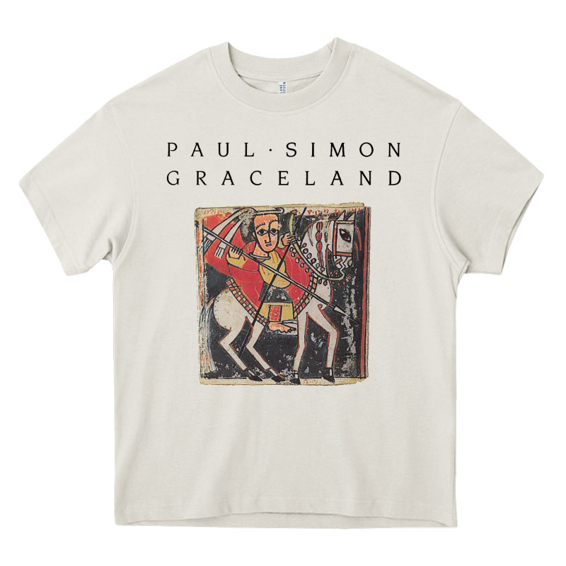 Paul Simon Graceland Heavy Core Tee by lanVoArt | Teevron