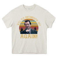 Cream vintage well it's groundhog day again unisex shirt Heavy Core Tee - lanVoArt