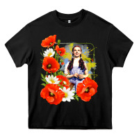 Black dorothy poppies Heavy Core Tee - lanVoArt