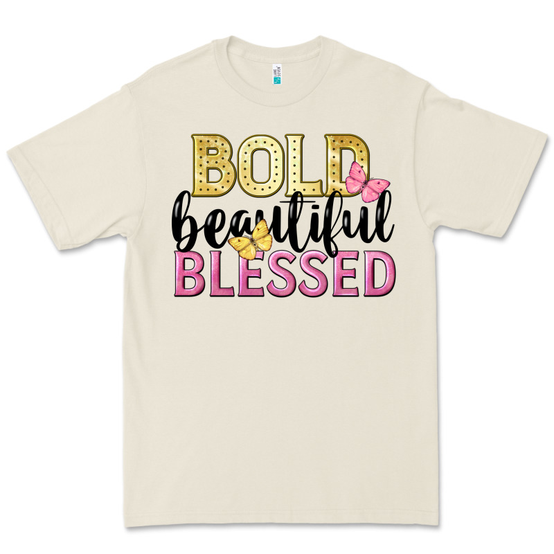 Bold Beautiful Blessed Premium Tee by LillyAllenDesigns | Teevron